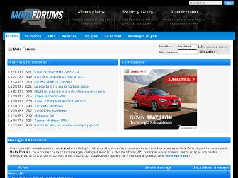 motoforums.fr website preview