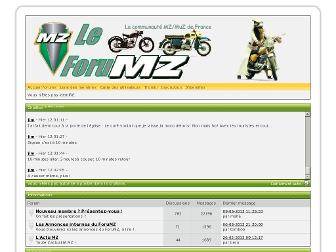 forum.moto-mz.fr website preview