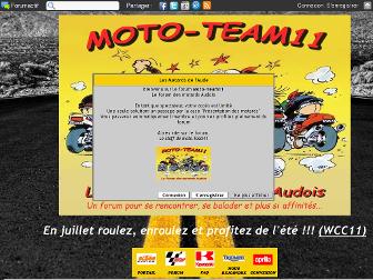 moto-team11.com website preview