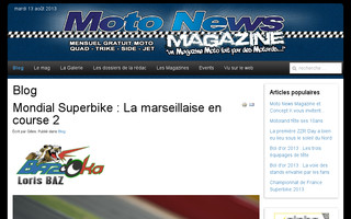 motonewsmag.com website preview