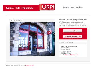 flotsbleus-immo.com website preview