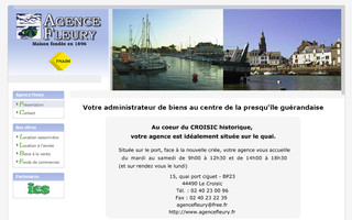 agencefleury.fr website preview