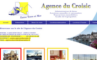 agenceducroisic.fr website preview
