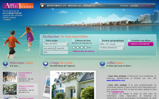 affinimmo.com website preview