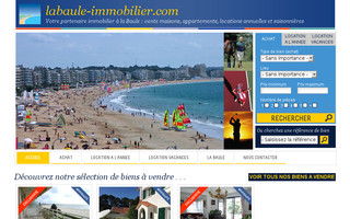 labaule-immobilier.com website preview