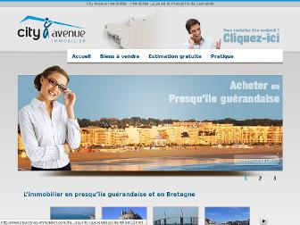 cityavenue-immobilier.com website preview