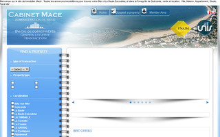 immobiliermace.com website preview
