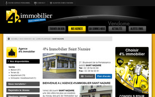 saintnazaire.4immobilier.tm.fr website preview