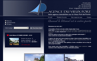 agence-duvieuxport.fr website preview