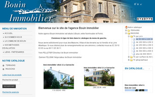 bouinimmobilier.com website preview