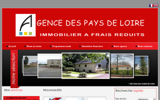 agence-paysdeloire.com website preview