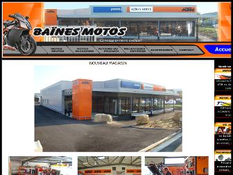 baines-motos.com website preview
