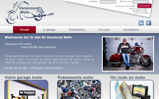 vacancesmoto.com website preview