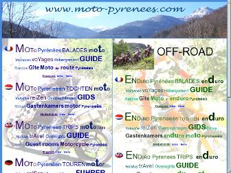 moto-pyrenees.com website preview