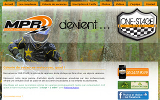 motopaulracing.com website preview