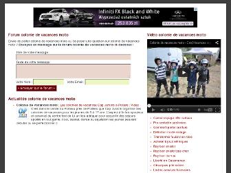 colonie-de-vacances-moto.wiki.agence-presse.net website preview