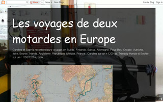 voyage-moto.blogspot.com website preview