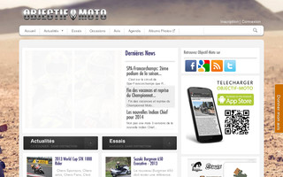 objectif-moto.com website preview