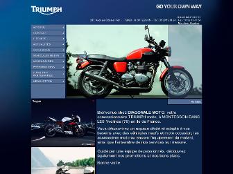 diagonale-moto.fr website preview