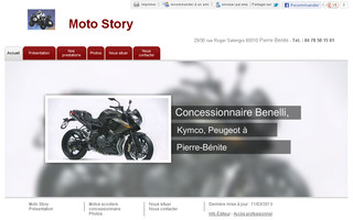 moto-story.fr website preview