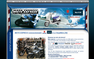 motos-express.fr website preview