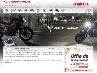 moto-performances.fr website preview