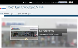 moto-hall.fr website preview