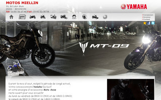motos-miellin.com website preview