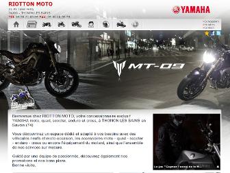 riotton-moto.fr website preview