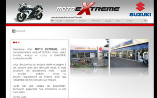 moto-extreme.fr website preview