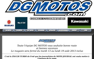 dgmotos.com website preview