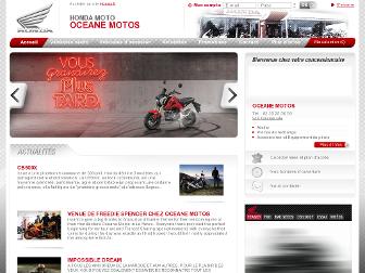 oceanemotos.fr website preview