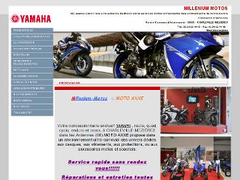 millenium-motos.com website preview