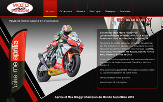 moto-fusion66.com website preview