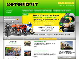 motodepot.fr website preview