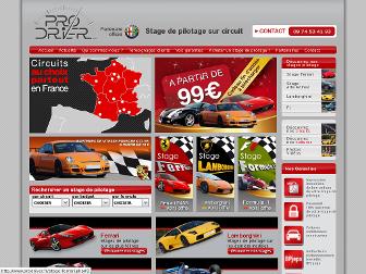 prodriver.fr website preview