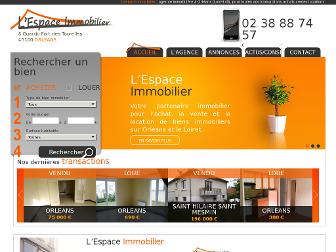 immobilier-orleans-45.fr website preview