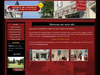 agenceduchateau.fr website preview