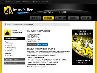 orleans.4immobilier.tm.fr website preview