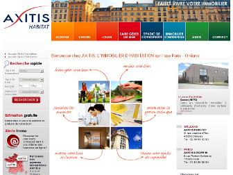 axitis.fr website preview