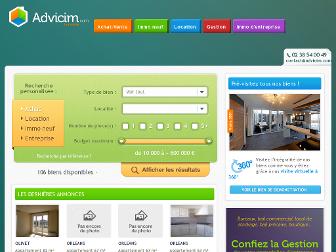 advicim.com website preview