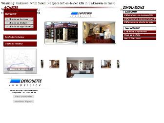 derouetteimmo.com website preview
