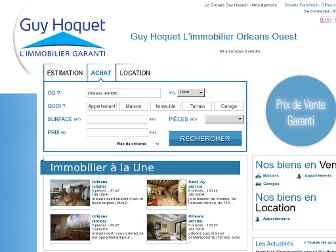 guyhoquet-immobilier-orleans-ouest.com website preview