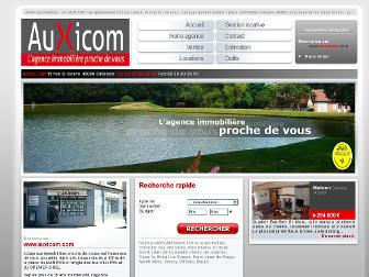 auxicom.com website preview