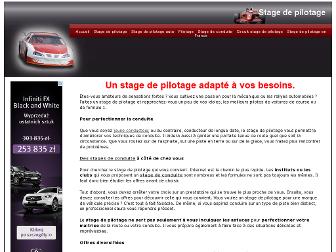 mon-stage-pilotage.com website preview