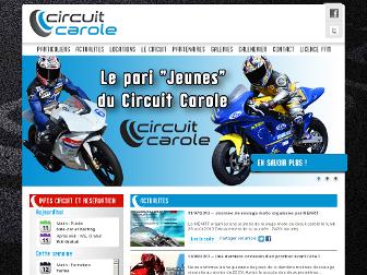 circuit-carole.com website preview