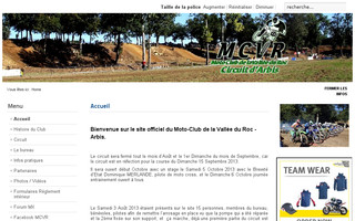 mcvr-arbis.com website preview