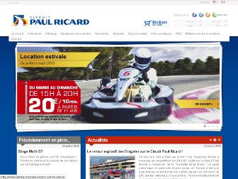 circuitpaulricard.com website preview