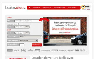 locationvoiture.net website preview