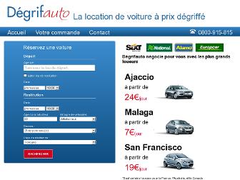 degrifauto.fr website preview